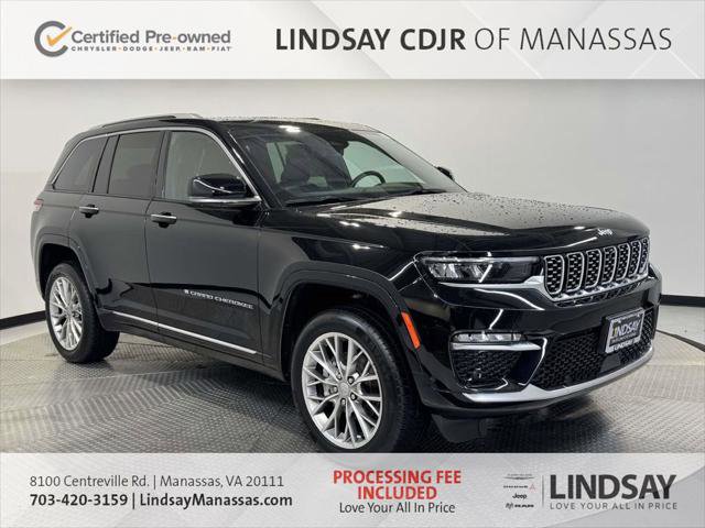 Certified 2023 Jeep Grand Cherokee Summit w/ Adv Protech Group IV AWD/4WD image 1