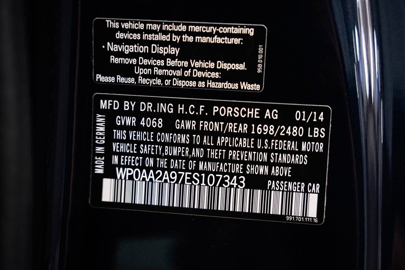 Used 2014 Porsche 911 Carrera 4 AWD/4WD image 41
