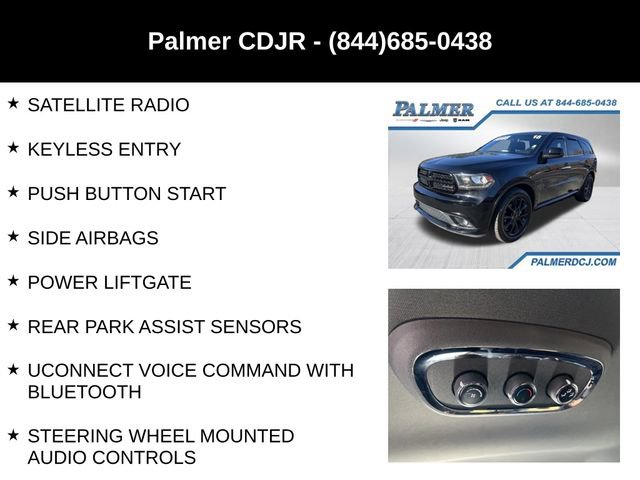 Used 2018 Dodge Durango SXT w/ Quick Order Package 2BB image 12