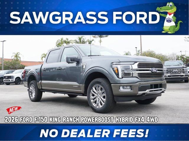 New 2026 Ford F150 King Ranch w/ Equipment Group 601A High