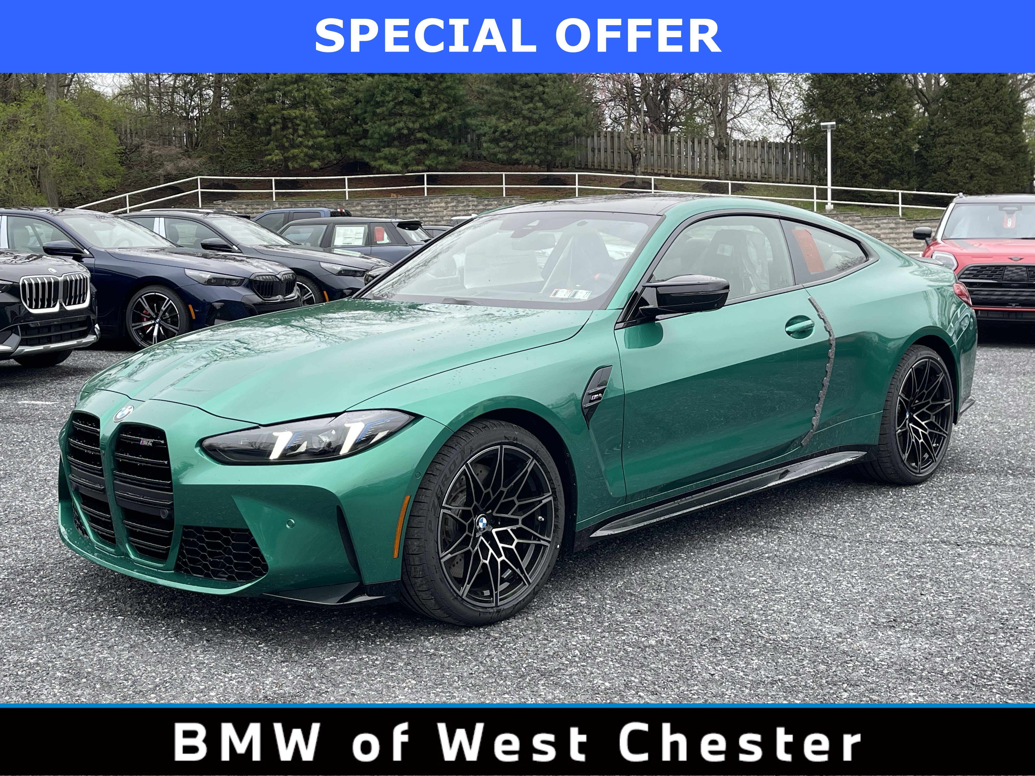New 2026 BMW M4 Coupe w/ Executive Package RWD image 1