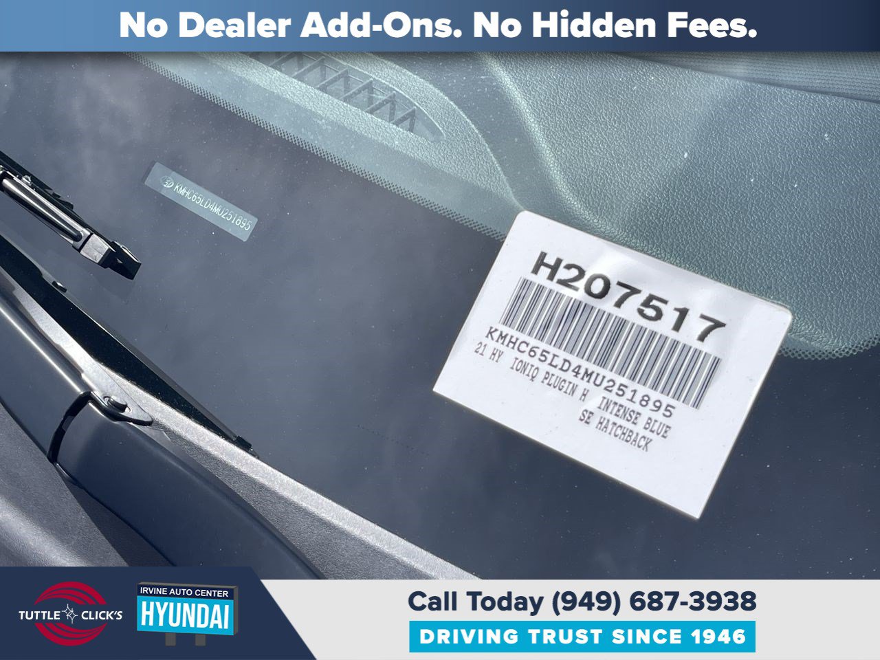 Certified 2021 Hyundai Ioniq SE FWD image 33