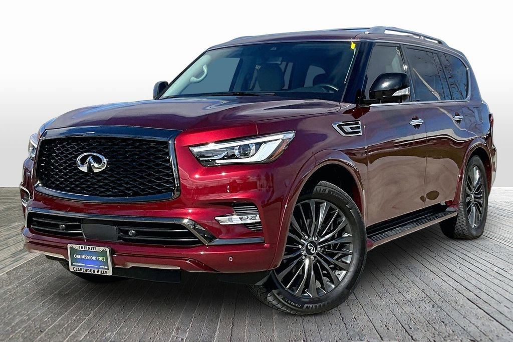 Certified 2021 INFINITI QX80 Premium Select w/ Cargo Package image 3