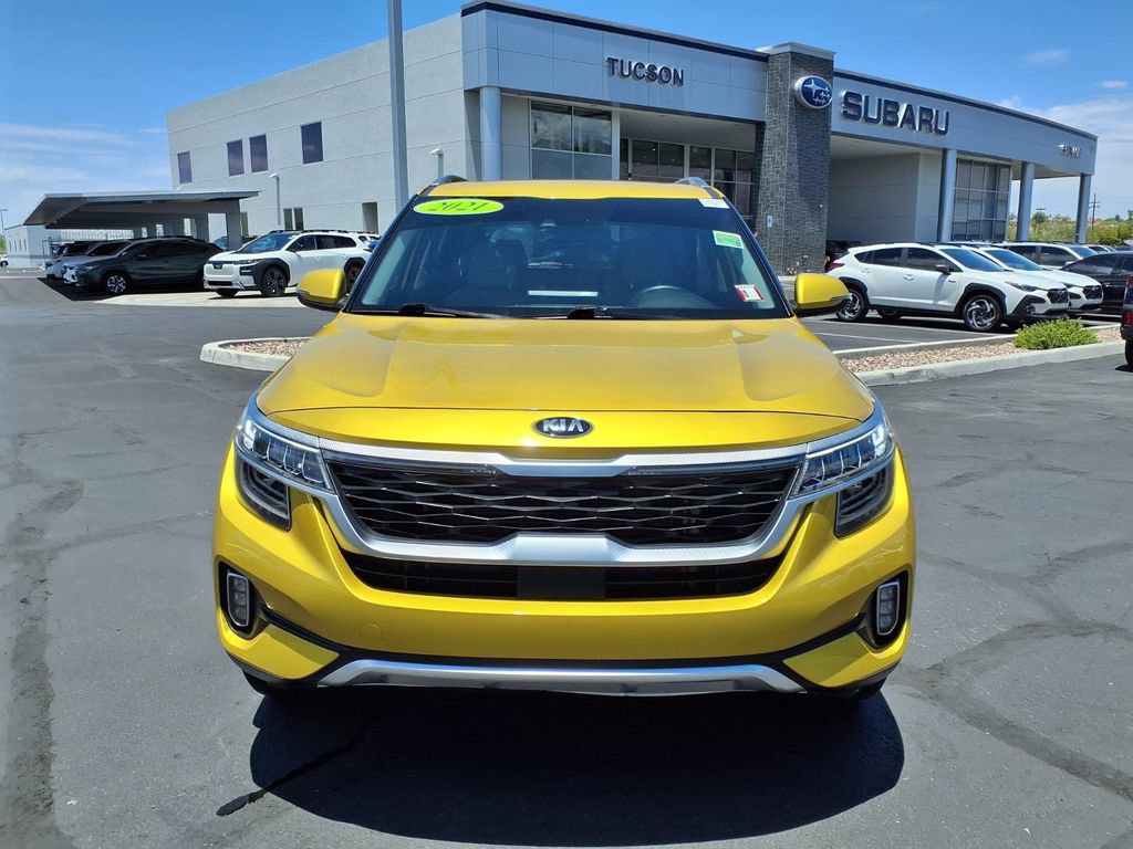 Used 2021 Kia Seltos SX w/ SX Sunroof Package AWD/4WD image 9