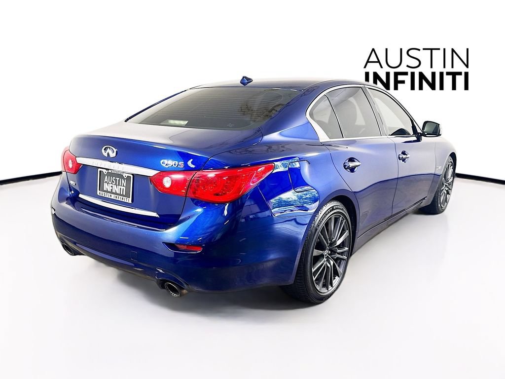 Certified 2017 INFINITI Q50 Red Sport 400 AWD/4WD image 9