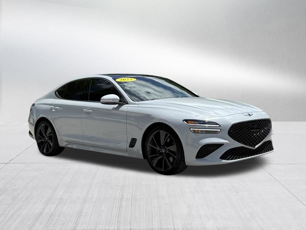 Used 2023 Genesis G70 2.0T w/ Sport Prestige Package RWD image 3