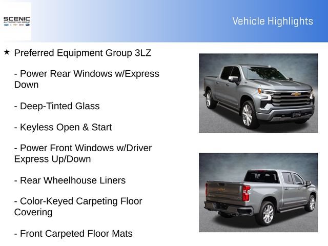 Used 2025 Chevrolet Silverado 1500 High Country w/ High Country Premium Package AWD/4WD image 10