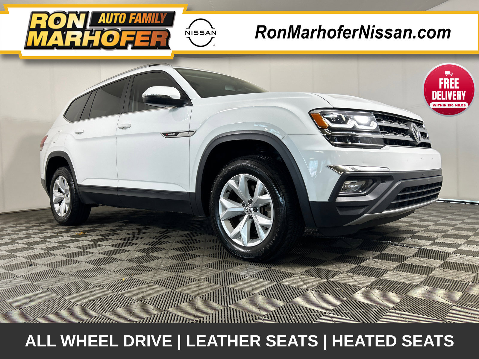 Used 2018 Volkswagen Atlas SE AWD/4WD 360° Tour