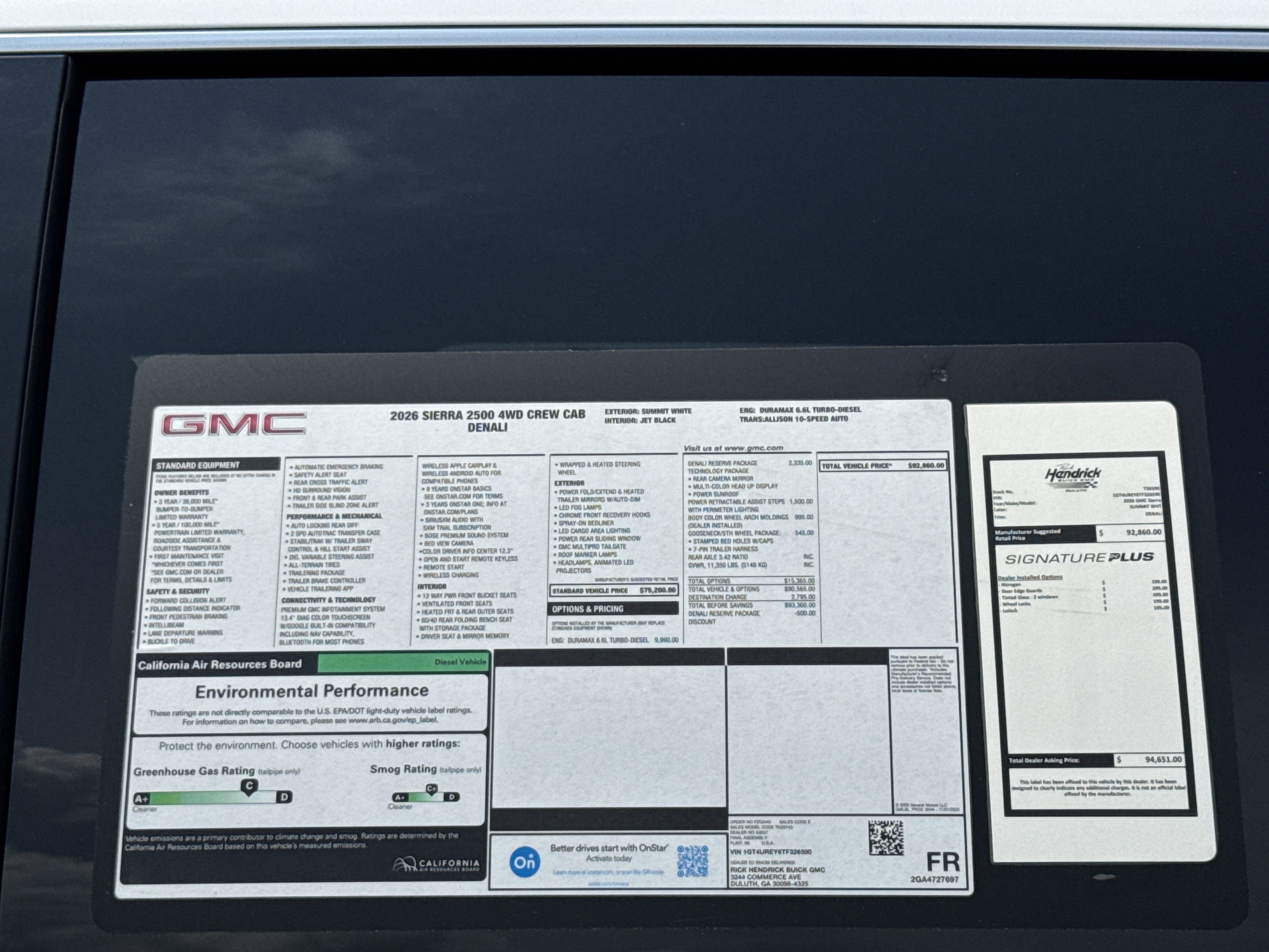New 2026 GMC Sierra 2500 Denali w/ Denali Reserve Package AWD/4WD image 37