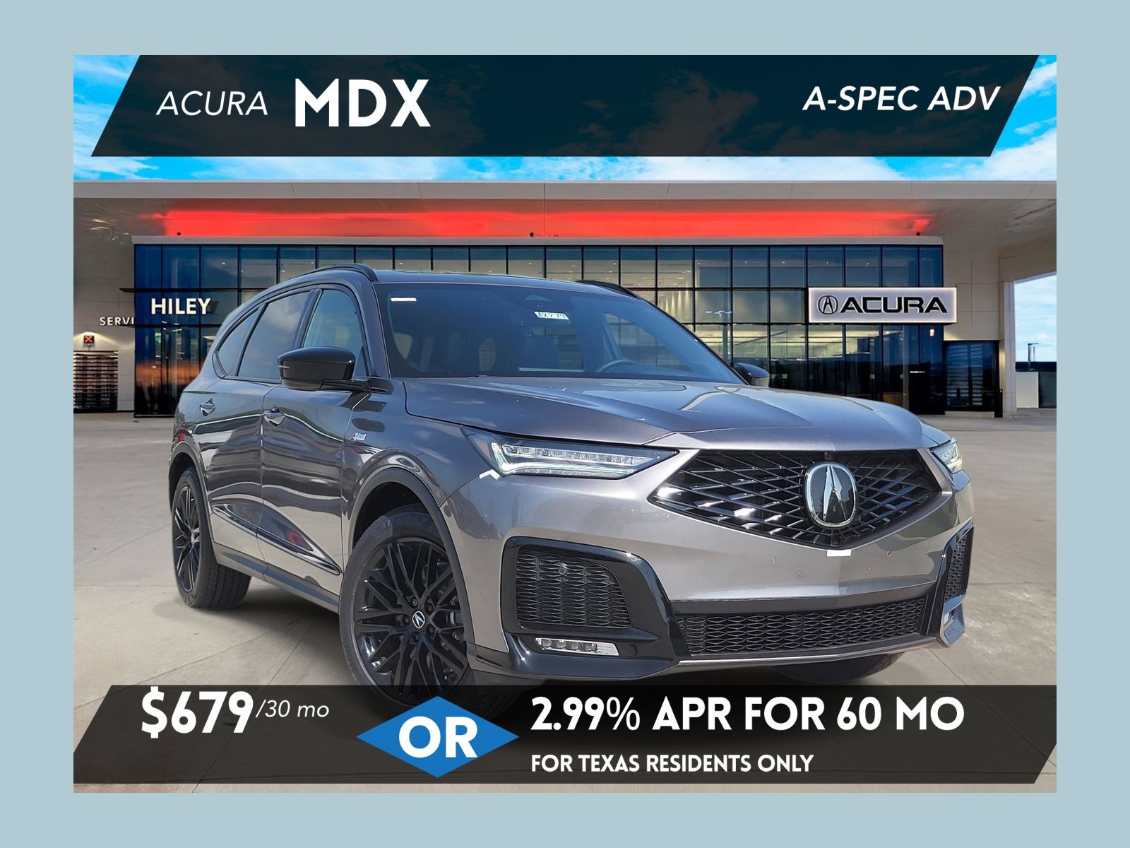 New 2026 Acura MDX A-Spec w/ Advance Package