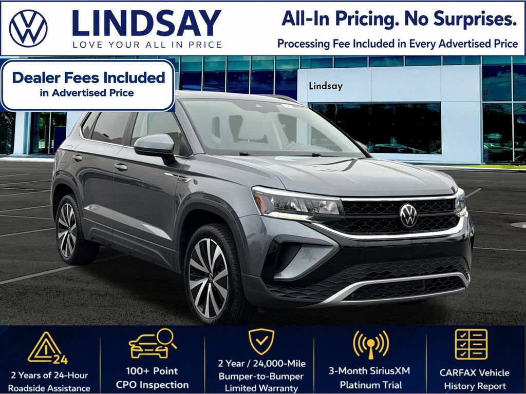 Used 2023 Volkswagen Taos SE w/ Panoramic Sunroof Package