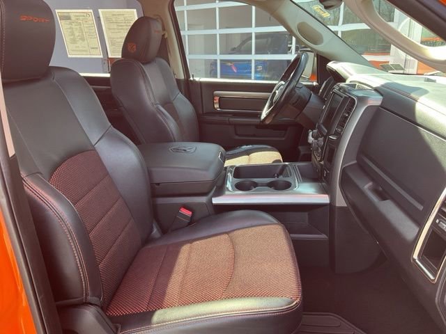 Used 2017 RAM 1500 Sport w/ Ignition Orange Sport Package AWD/4WD image 10