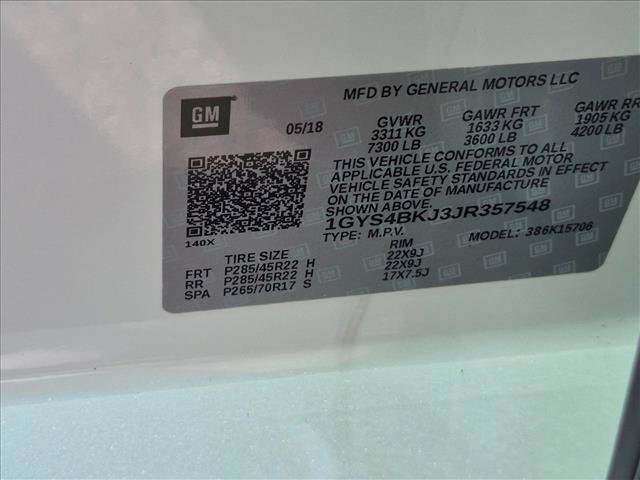 Used 2018 Cadillac Escalade Luxury AWD/4WD image 28