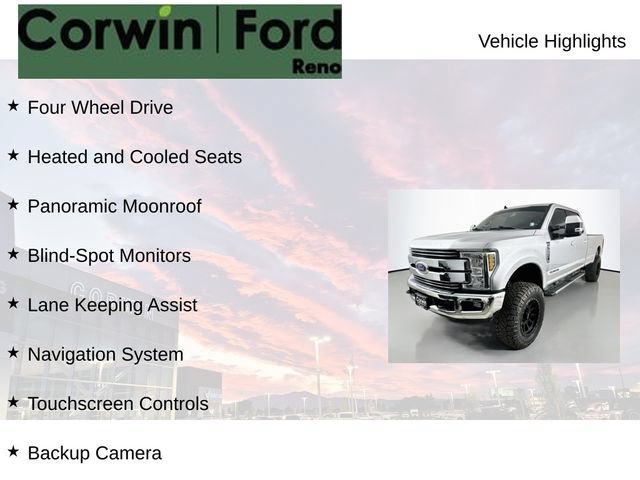 Used 2019 Ford F350 Lariat w/ Camper Package AWD/4WD image 7