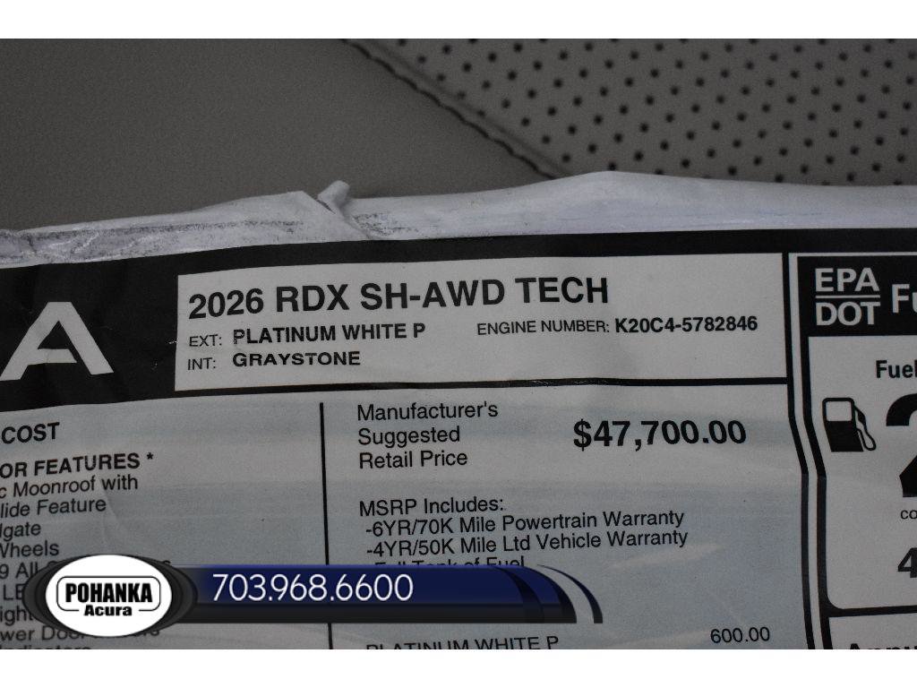 New 2026 Acura RDX Technology Package image 38