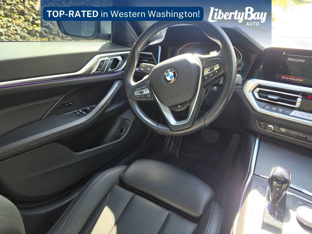 Used 2022 BMW 430i Gran Coupe w/ M Sport Package RWD image 11