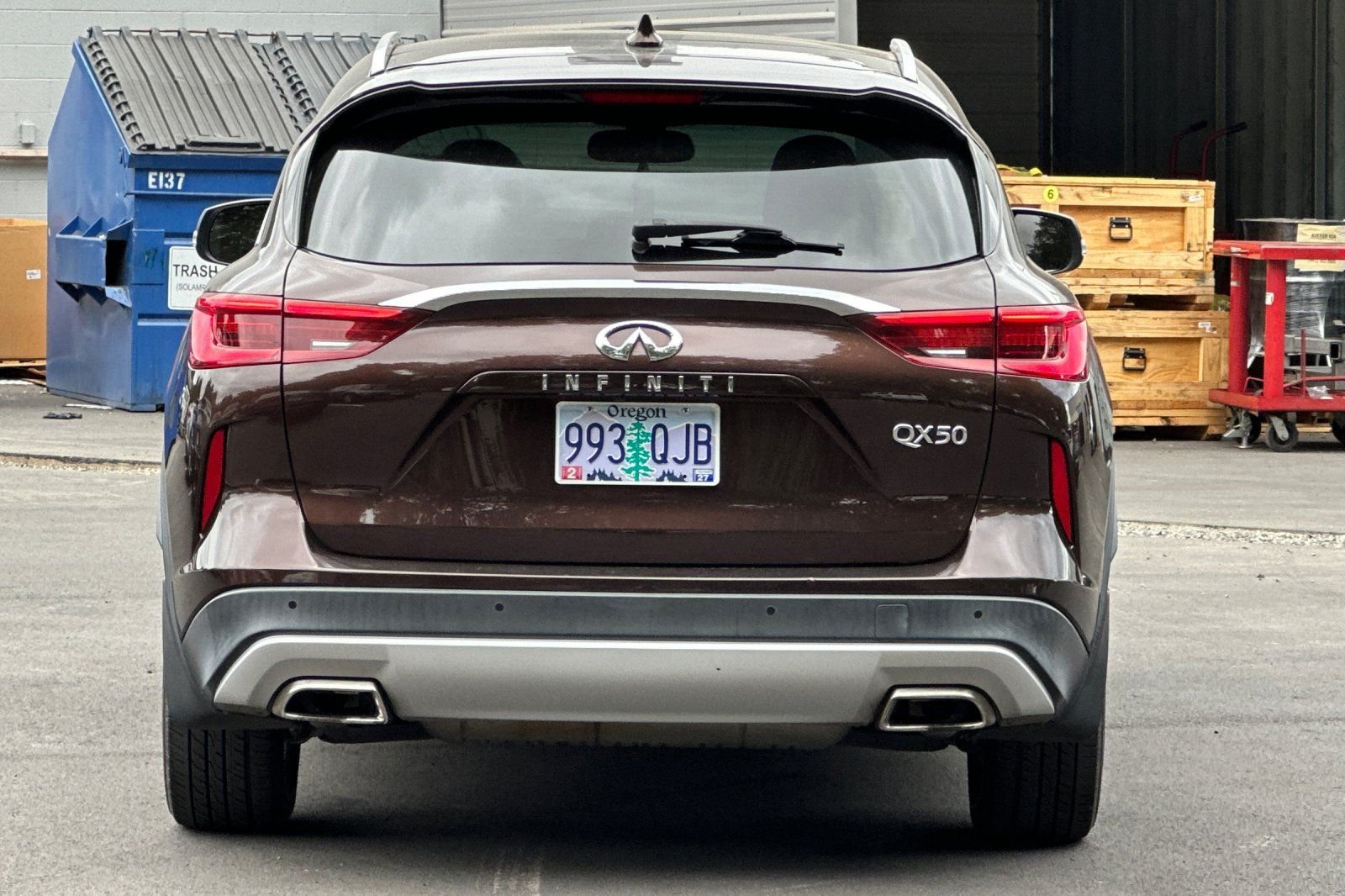 Used 2020 INFINITI QX50 Luxe w/ Navigation Package FWD image 5