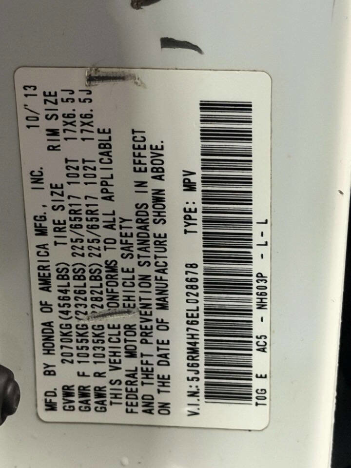 Used 2014 Honda CR-V EX-L image 13