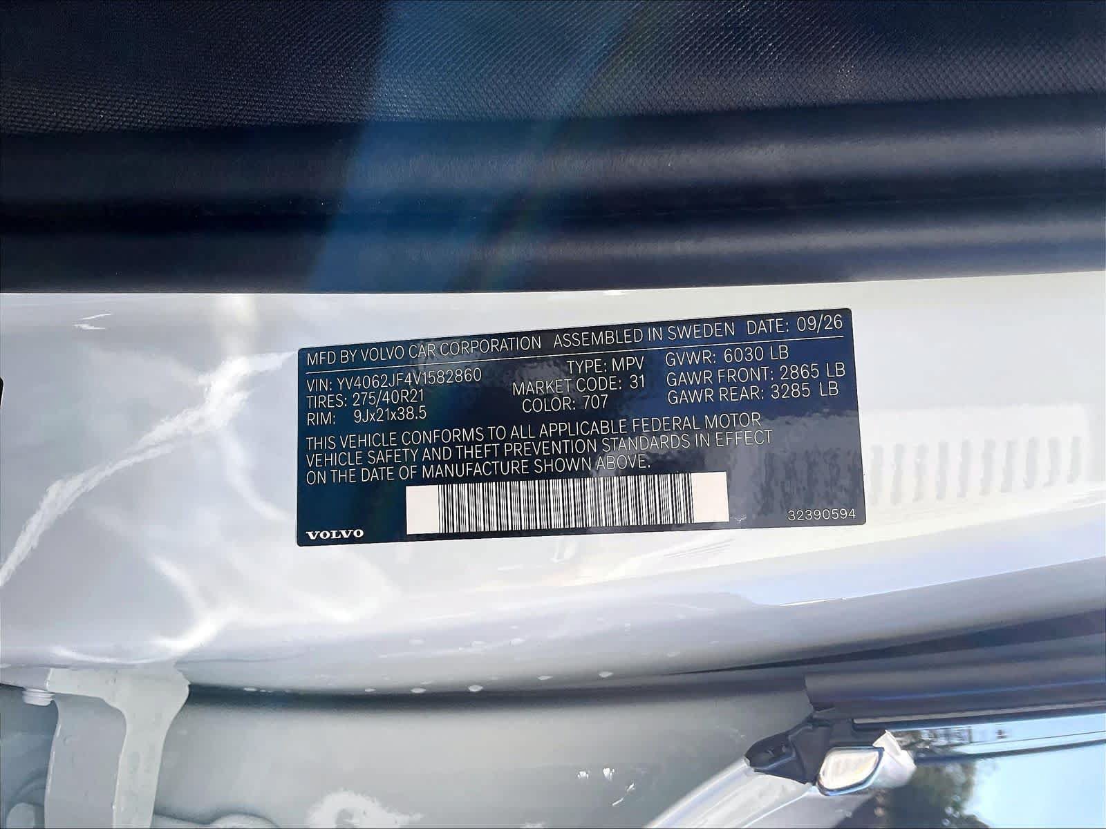 New 2027 Volvo XC90 B6 Ultra AWD/4WD image 36