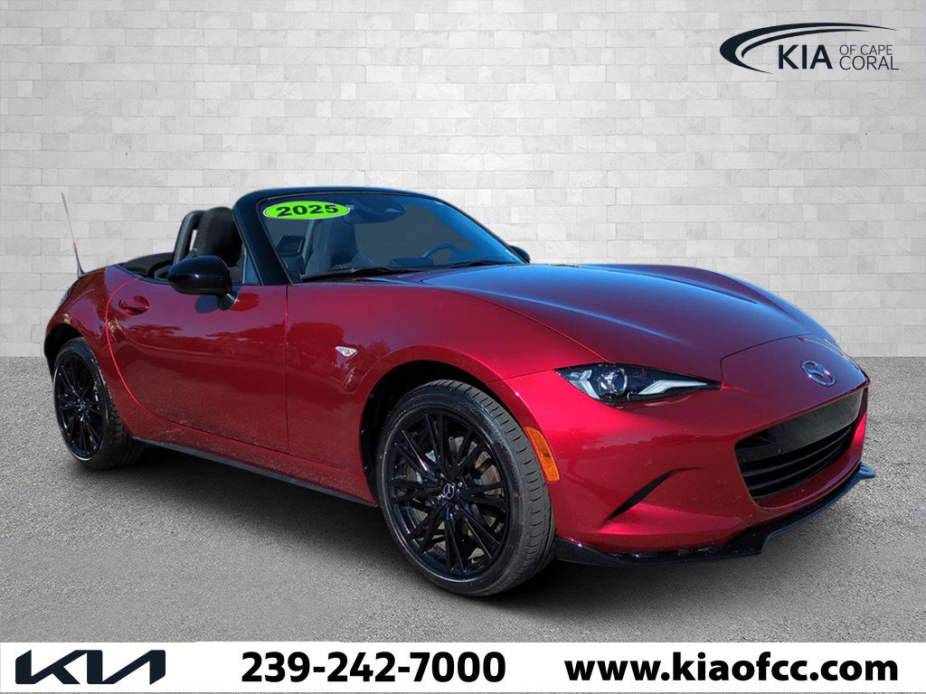 Used 2025 MAZDA MX-5 Miata Club w/ Interior Package image 1
