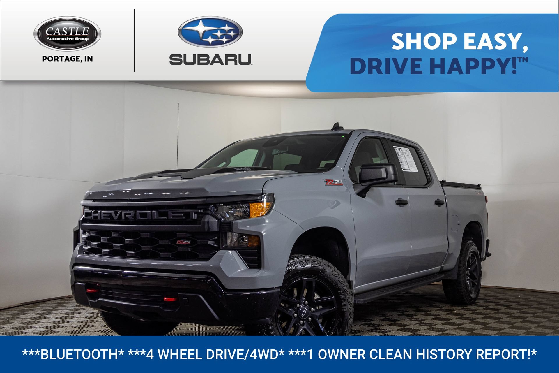 Used 2025 Chevrolet Silverado 1500 Custom Trail Boss AWD/4WD image 1