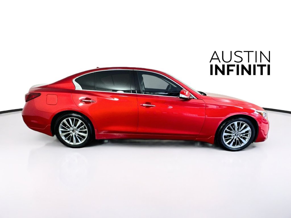 Certified 2023 INFINITI Q50 Luxe w/ Cargo Package RWD image 11