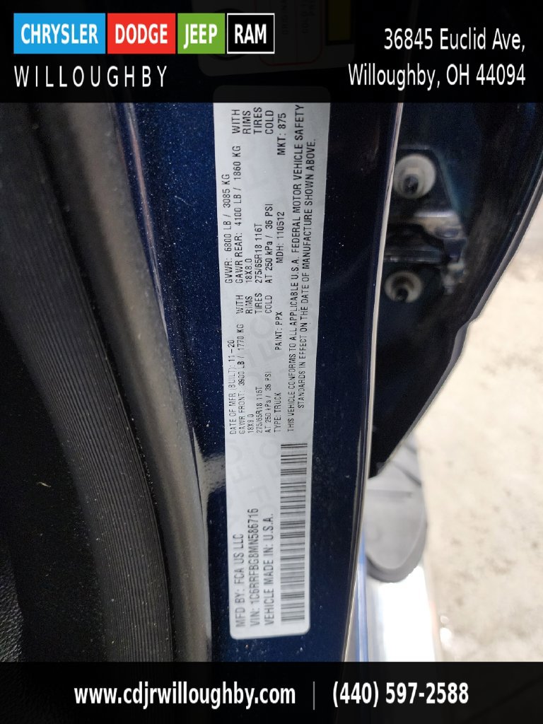 Used 2021 RAM 1500 Big Horn AWD/4WD image 44