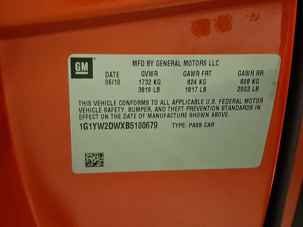 Used 2011 Chevrolet Corvette Grand Sport w/ Preferred Equipment Group image 27