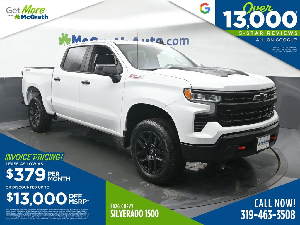 New 2026 Chevrolet Silverado 1500 LT Trail Boss w/ Convenience Package II