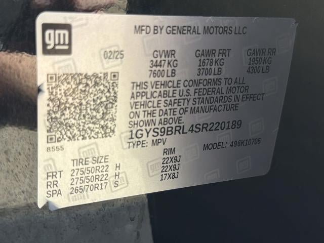 Certified 2025 Cadillac Escalade Premium Luxury AWD/4WD image 37