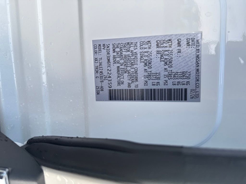 New 2026 Nissan Pathfinder Platinum image 31