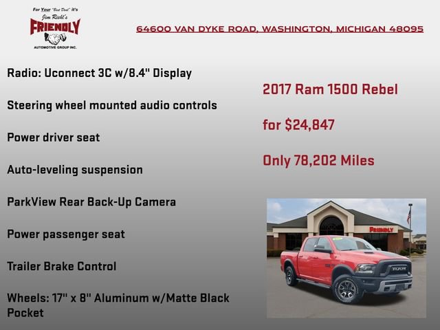 Used 2017 RAM 1500 Rebel w/ Luxury Group image 5