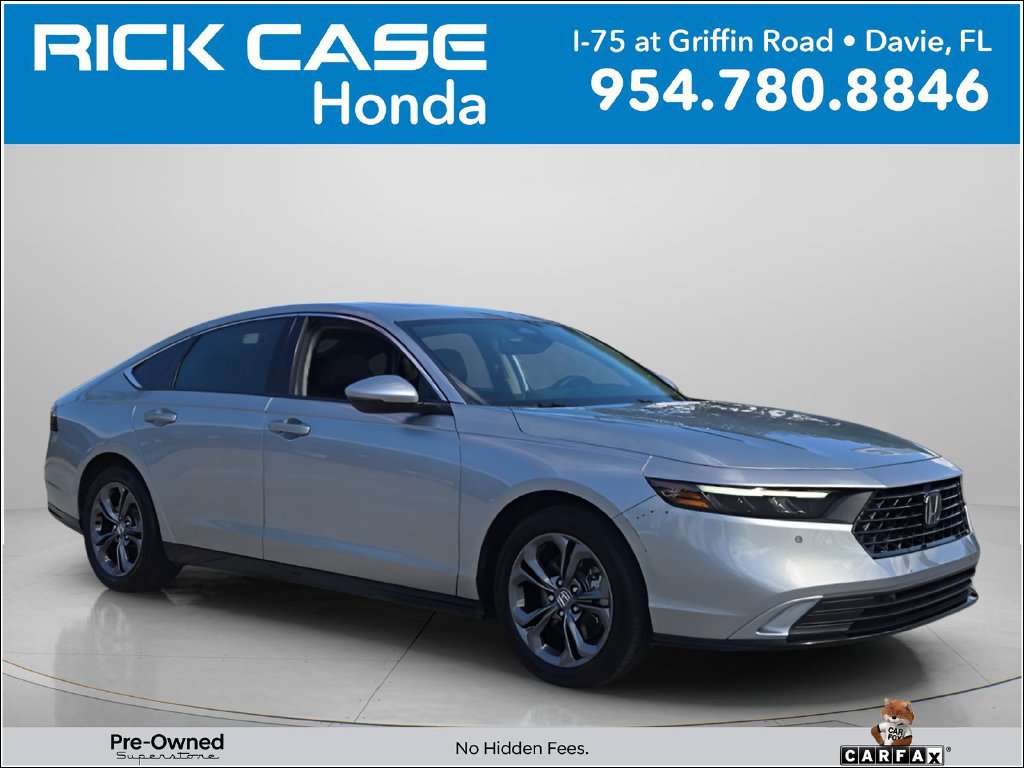 Certified 2025 Honda Accord EX-L image 1