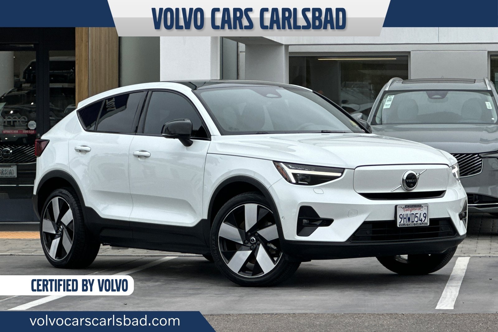 Certified 2023 Volvo C40 P8 Recharge Ultimate w/ Protection Package Premier AWD/4WD image 1