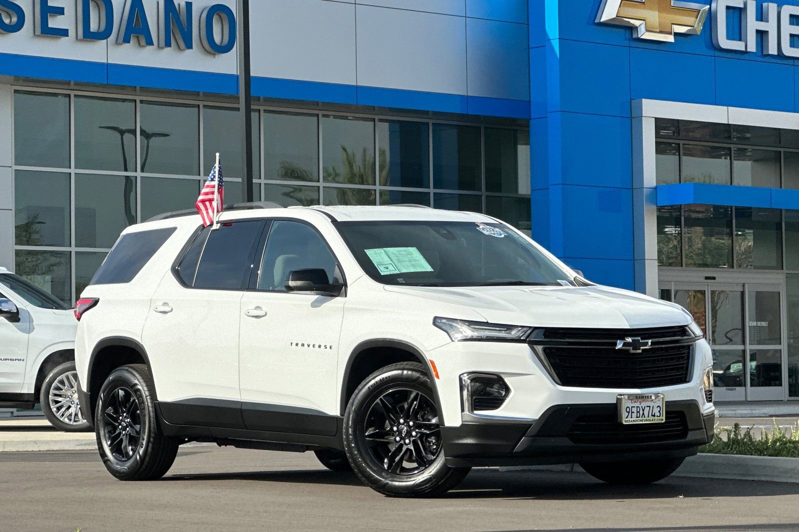 Certified 2023 Chevrolet Traverse LS w/ Midnight/Sport Edition image 2