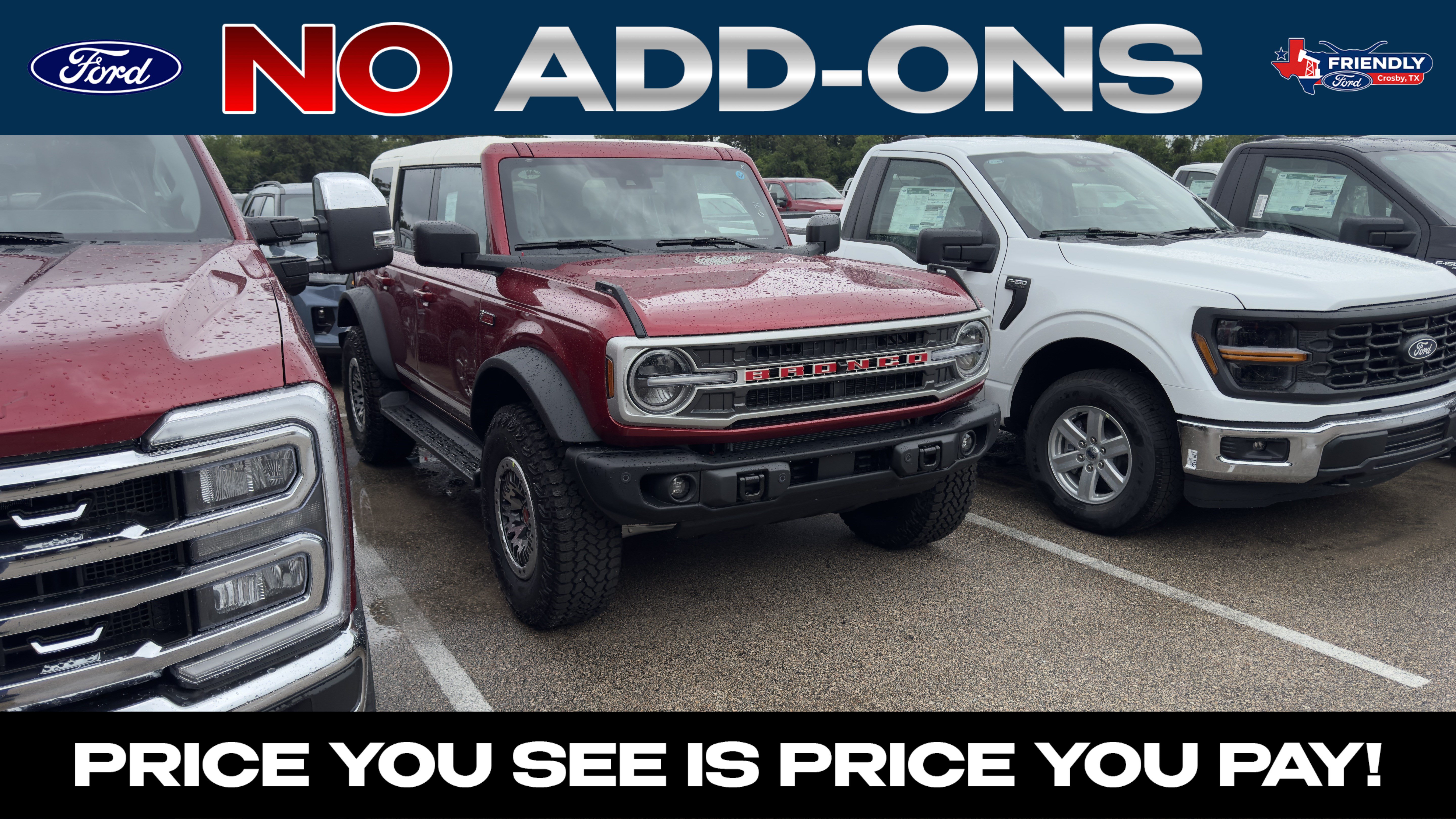 New 2026 Ford Bronco Outer Banks w/ Sasquatch Package AWD/4WD image 1