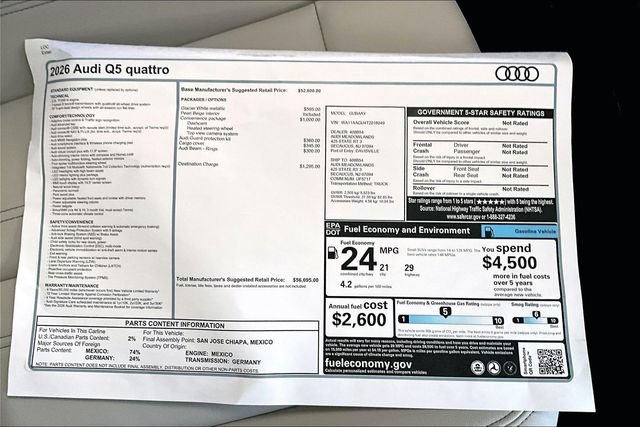 New 2026 Audi Q5 Premium AWD/4WD image 14