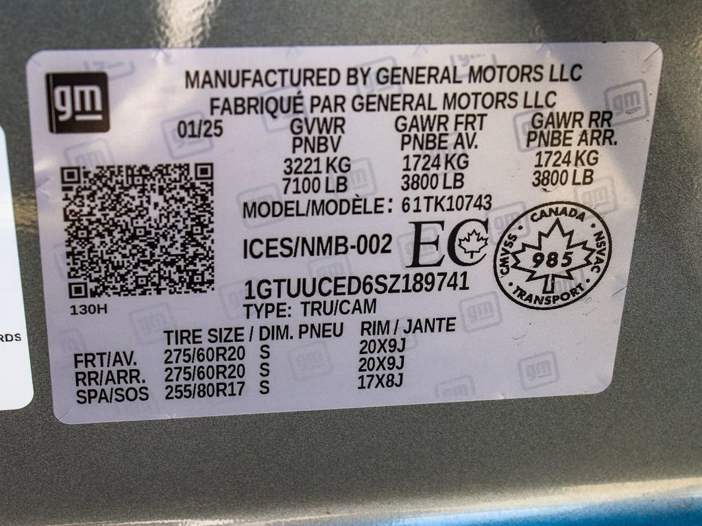 Used 2025 GMC Sierra 1500 Elevation AWD/4WD image 14