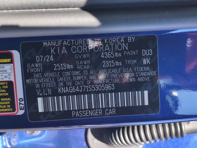 Certified 2025 Kia K5 GT-Line w/ GT-Line Premium Package FWD image 36