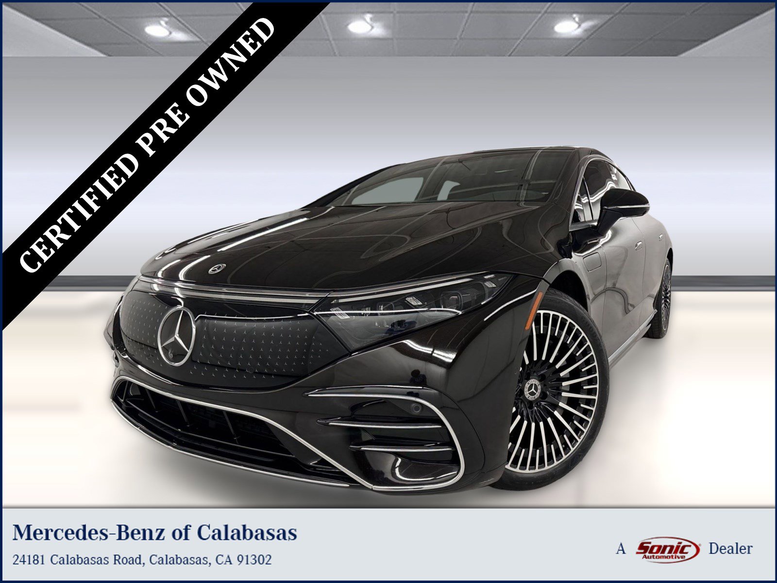 Certified 2023 Mercedes-Benz EQS 580 4MATIC Sedan image 1