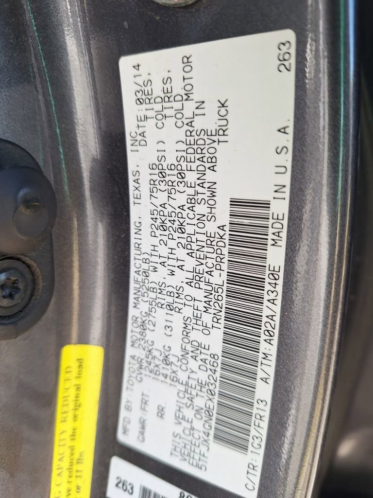 Used 2014 Toyota Tacoma PreRunner w/ Convenience Package image 25