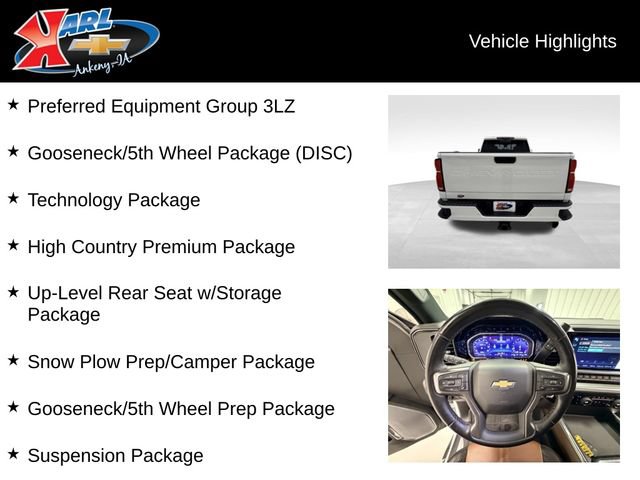 Certified 2024 Chevrolet Silverado 3500 High Country w/ High Country Premium Package AWD/4WD image 2