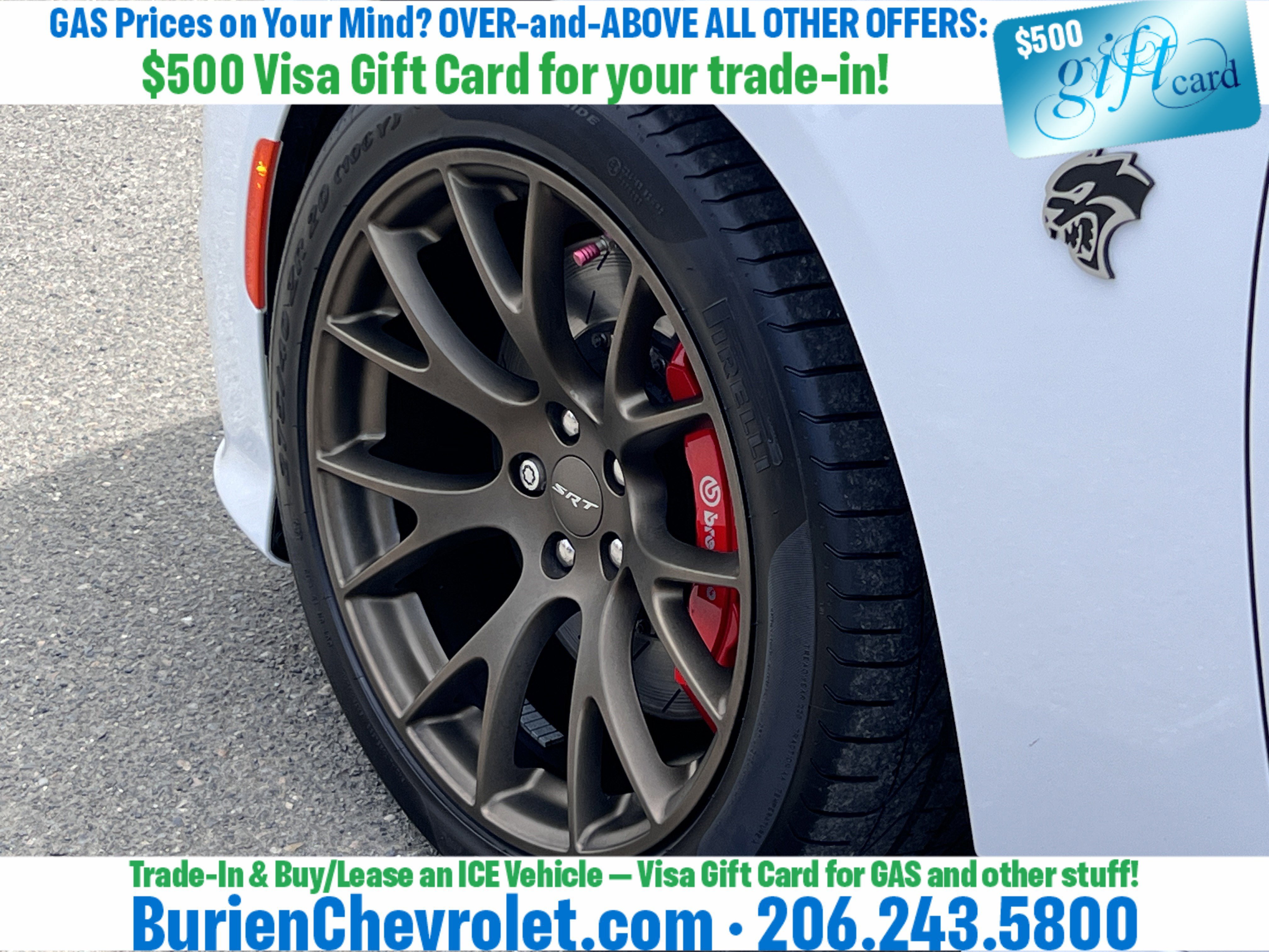 Used 2016 Dodge Charger SRT Hellcat w/ Harman/Kardon Audio Group RWD image 32