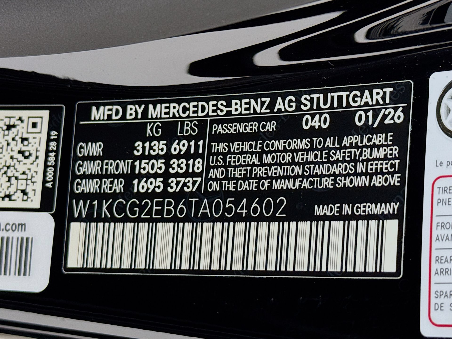 New 2026 Mercedes-Benz EQS 450+ 4MATIC Sedan image 34