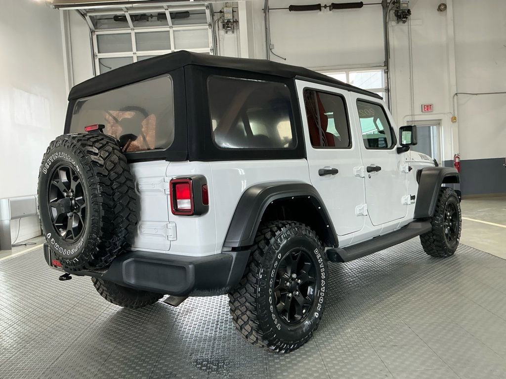 Used 2022 Jeep Wrangler Unlimited Sport image 37