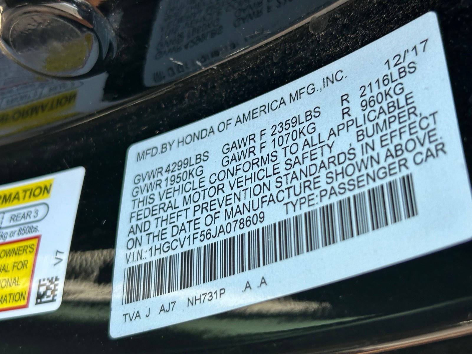 Used 2018 Honda Accord EX-L image 5