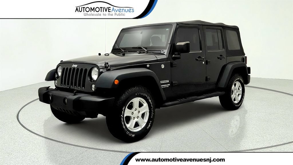 Used 2017 Jeep Wrangler Unlimited Sport w/ Connectivity Group
