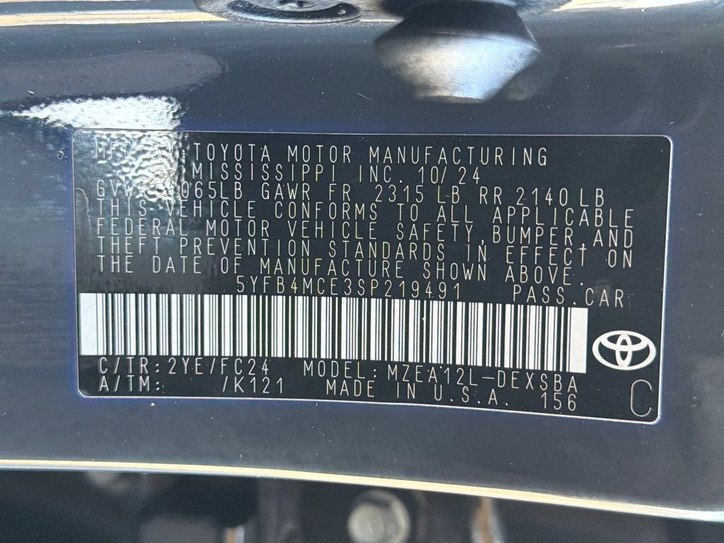 Used 2025 Toyota Corolla FX w/ Convenience Package image 36