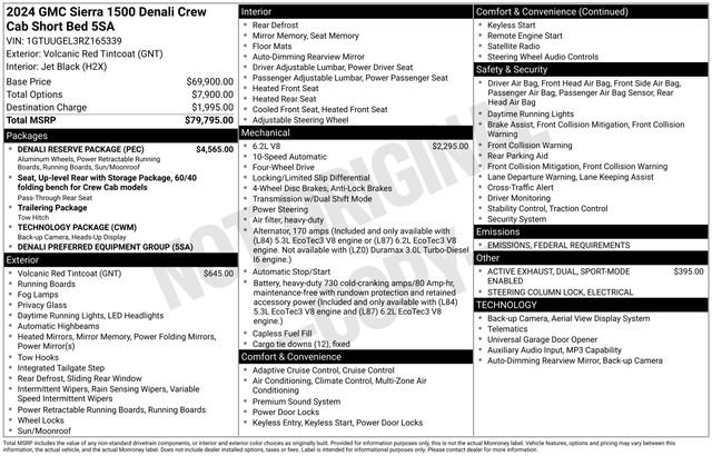 Used 2024 GMC Sierra 1500 Denali w/ Denali Reserve Package image 28