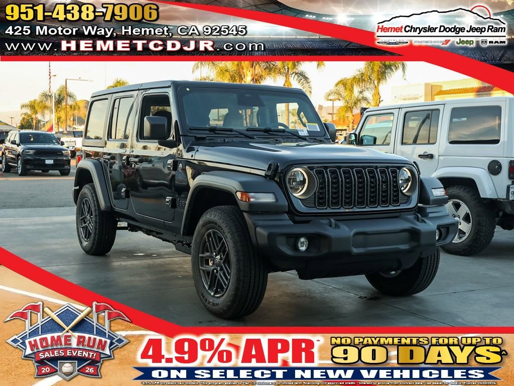 New 2026 Jeep Wrangler Sport S image 1